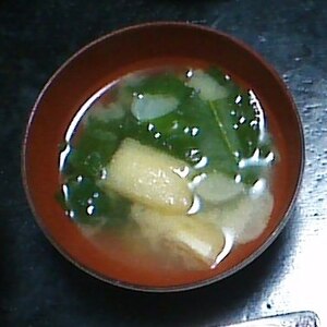 小松菜のお味噌汁✧˖°
